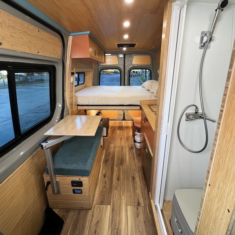 Picture 3/17 of a Lightly Used 2024 Mercedes Sprinter with Indoor Shower & AC for sale in Rancho Cordova, California