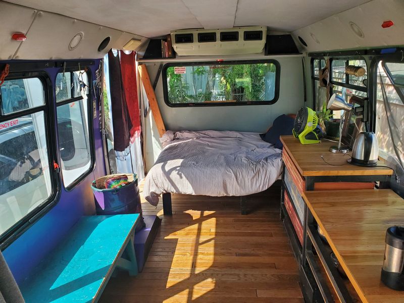 Picture 1/14 of a E350 Renovated Shuttle Bus Bedroom Home for sale in New Orleans, Louisiana
