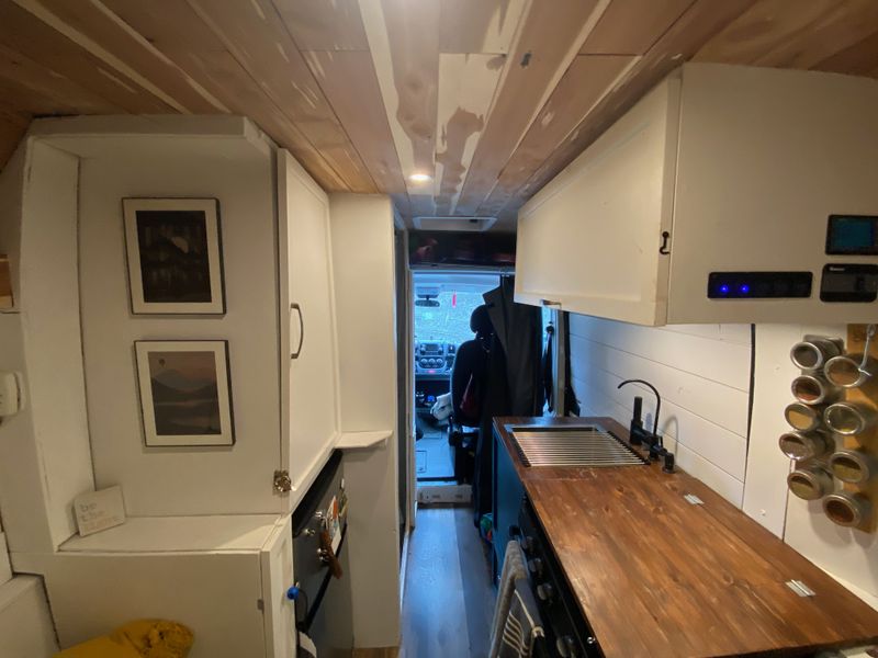 Picture 3/44 of a Tiny Home Promaster 3500, extended/high roof for sale in Blacksburg, Virginia