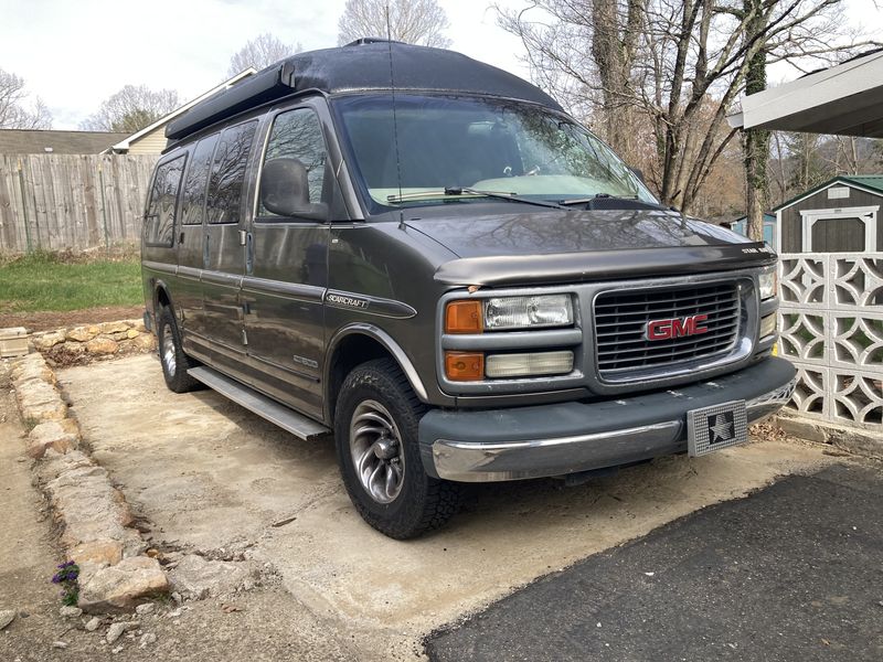 Picture 1/15 of a 2002 GMC Conversionvan Camper for sale in Asheville, North Carolina