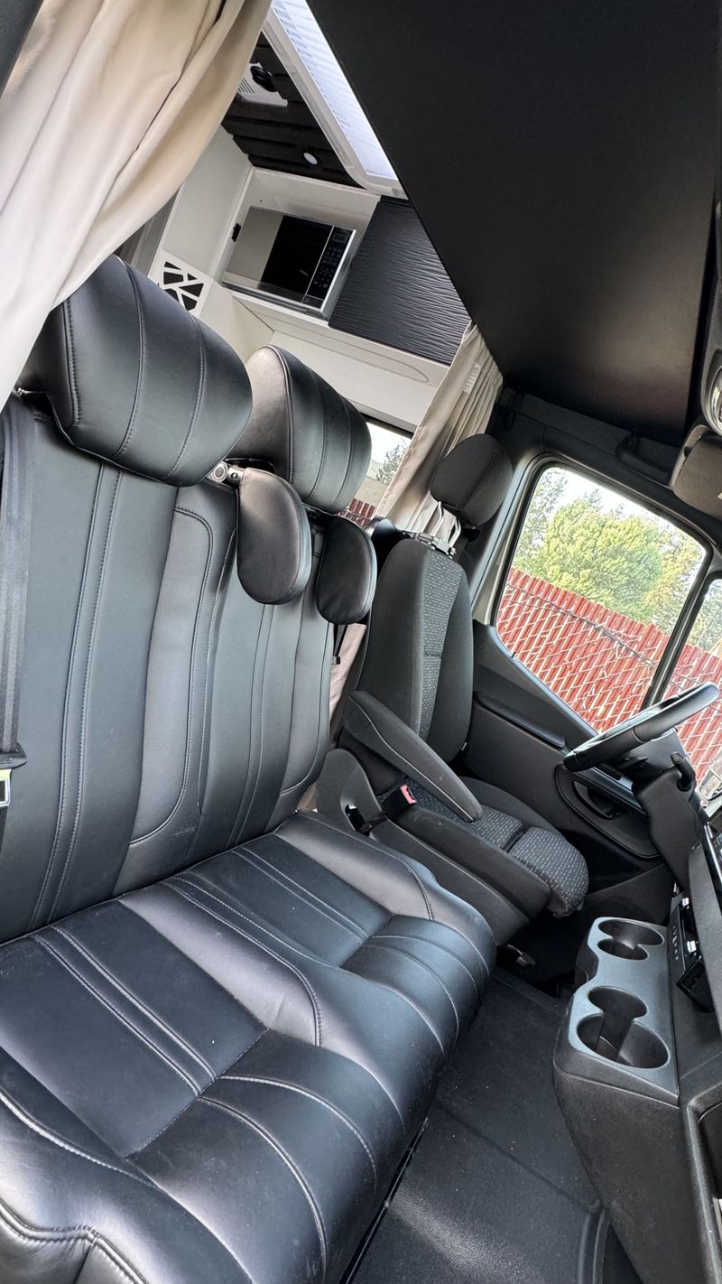 Picture 3/31 of a 144 Sprinter van Sleeps/sits 5 with bathroom & elevator bed  for sale in Big Bear City, California