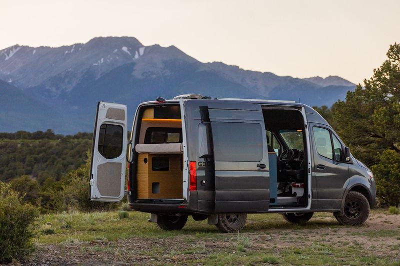 Picture 2/16 of a 2022 Mercedes Sprinter Geotrek Convoy Buildout for sale in Boulder, Colorado