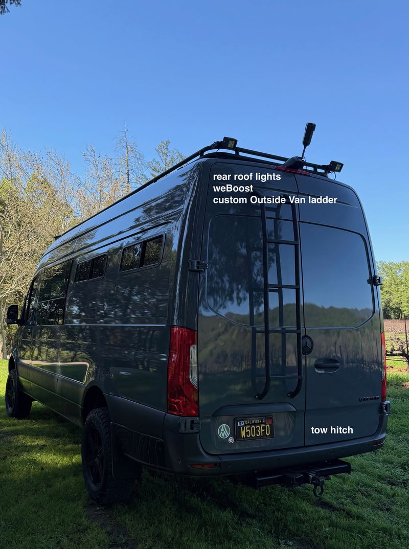 Picture 3/45 of a Custom Outside Van Build | 4 x 4 Sprinter Adventure Van for sale in Healdsburg, California