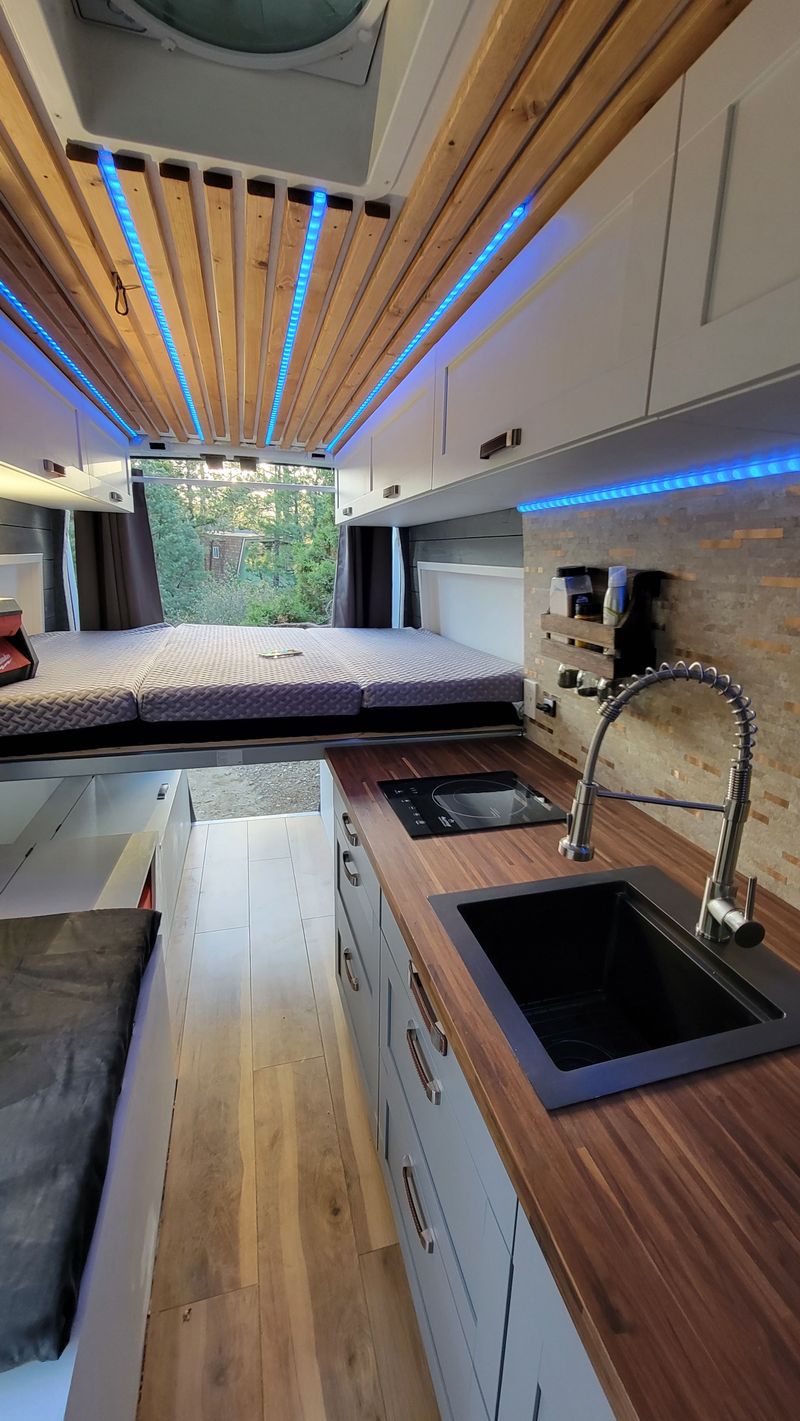Picture 1/19 of a NEW camper van ✅indoor bathroom✅off grid✅4season✅19ft for sale in Highland, California