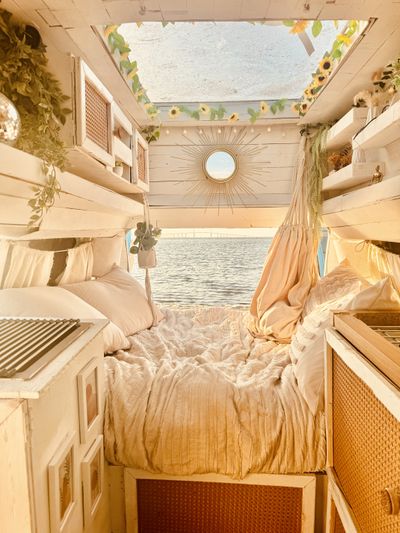 Photo of a Camper Van for sale: ✨🦋🕊️Dreamy Blue Boho High Top Camper Van 