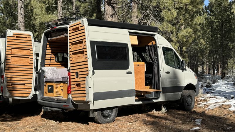 Picture 1/20 of a AWD 144 Sprinter van with ELEVATOR bed and aluminum bathroom for sale in Los Angeles, California