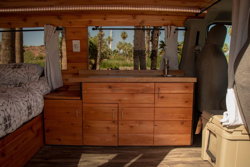 Picture 3/10 of a Completely Off Grid Campervan - 2009 Ford Econoline E350 for sale in Palo Alto, California