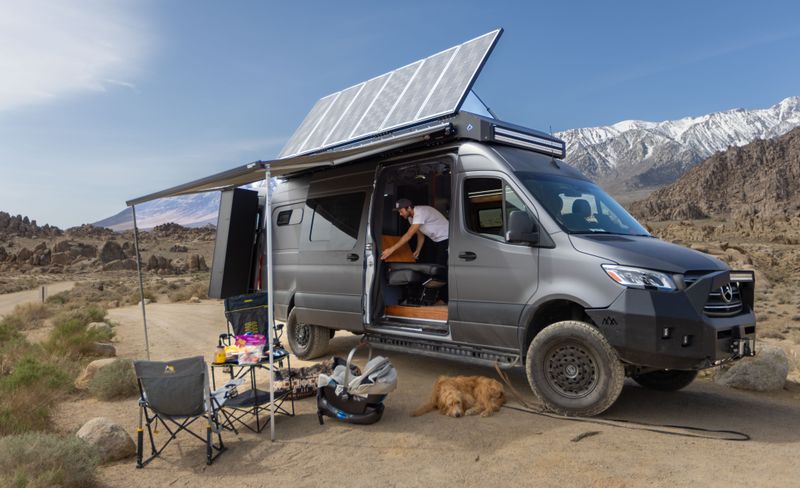 Picture 3/19 of a Mercedes Sprinter 170 4x4 with Solar Sail for sale in Arroyo Grande, California