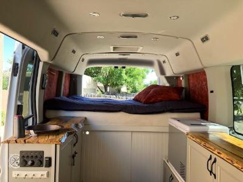 Picture 2/17 of a Fancy camping or boondocking, you'll need a van like this. for sale in Santa Fe, New Mexico