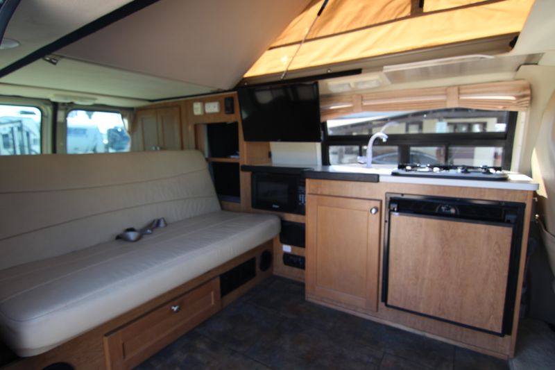 Picture 3/22 of a 2012 Pleasure Way Traverse Pop Top Van for sale in El Cajon, California