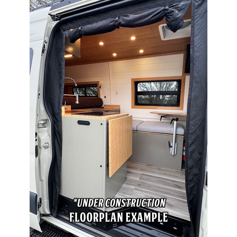 Picture 3/15 of a AWD 19ft Mercedes Campervan -New, A/C, Heater, Hidden Toilet for sale in Rancho Cordova, California