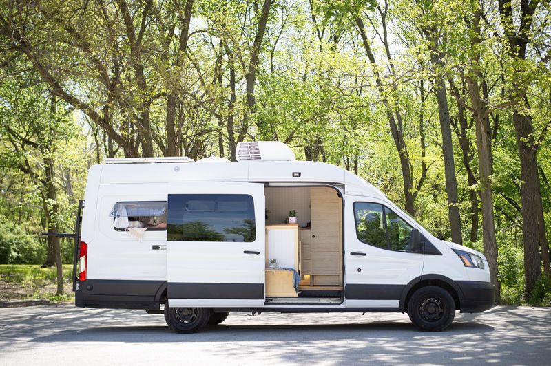 Picture 4/45 of a Custom 2019 Ford Transit High Roof Extended with bed lift! for sale in Manteno, Illinois