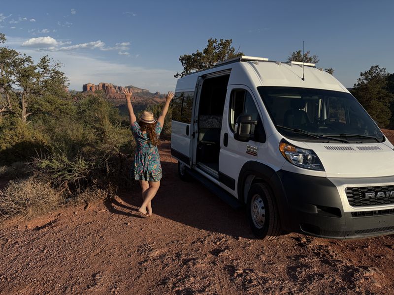 Picture 2/17 of a 2020 RAM PROMASTER HI-TOP CAMPERVAN for sale in Sedona, Arizona