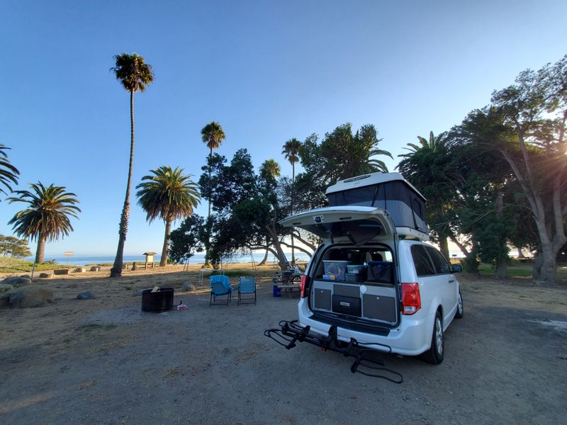 Picture 3/10 of a 2019 Dodge Grand Caravan SE Camper & James Baroud Roof Nest for sale in San Clemente, California
