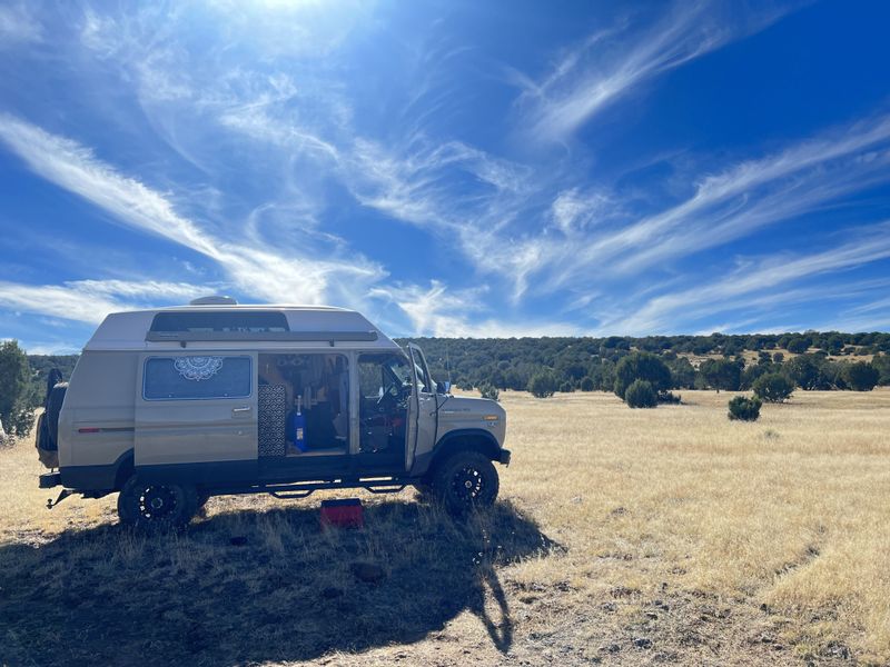 Picture 3/13 of a 1989 quigley 4x4 Ford e350 diesel for sale in Flagstaff, Arizona