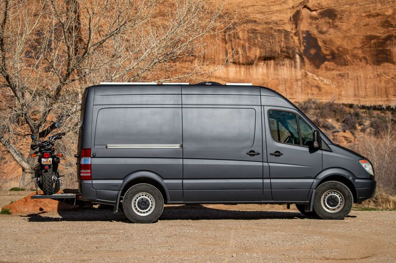 Picture 1/22 of a Sprinter Van w/  TW200 Motorcycle, Bed Lift, A/C  for sale in Moab, Utah