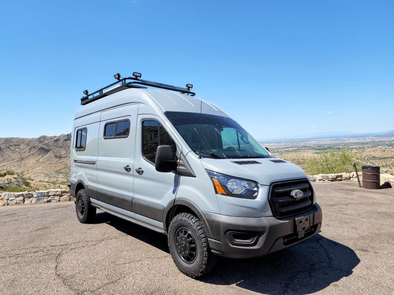 Picture 1/27 of a Lifted 2020 Ford AWD HiTop Transit 250 Pro Built - 12k miles for sale in Phoenix, Arizona