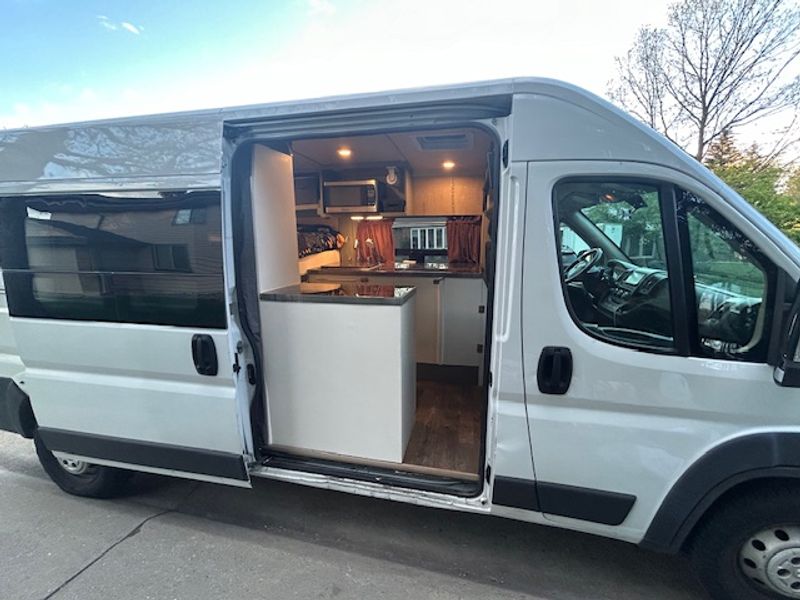 Picture 4/20 of a Self-Contained High Roof Promaster; solar; long wheelbase for sale in Westminster, Colorado