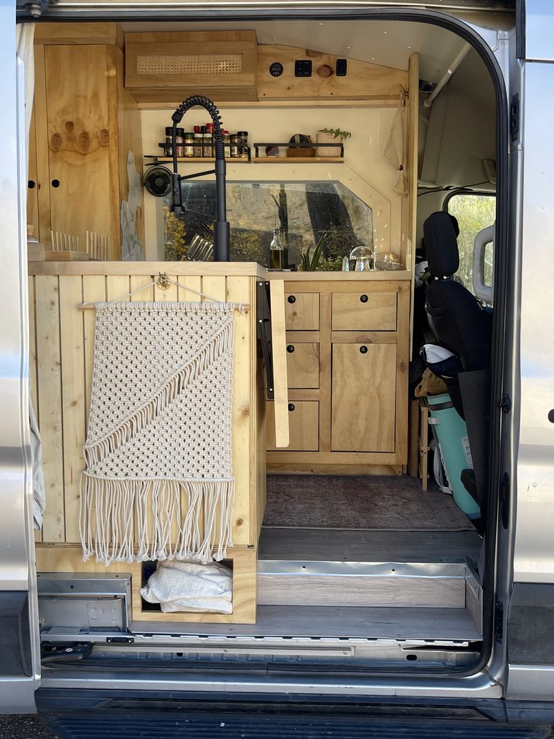 Picture 5/26 of a 2019 Ford Transit XLT custom camper van fully converted for sale in Prosper, Texas