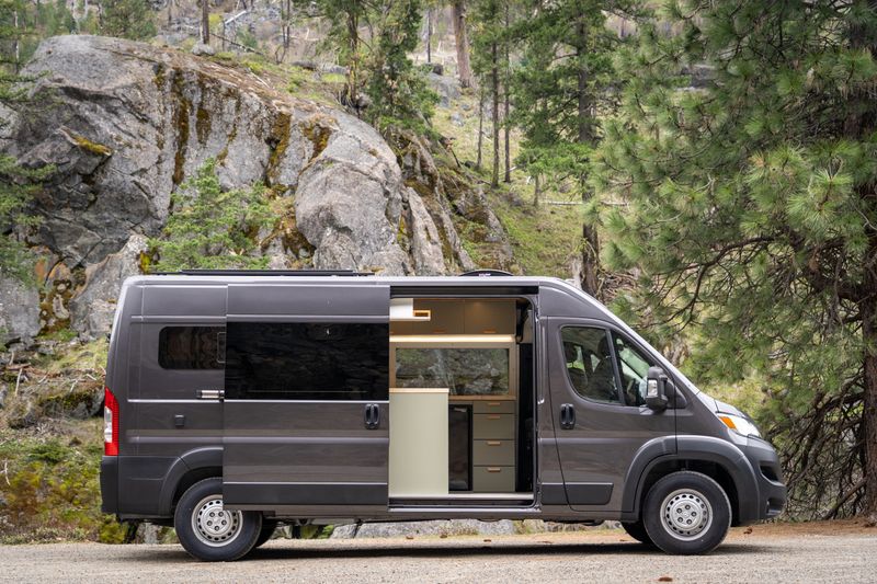 Picture 3/27 of a New Build Turnkey Van-2 Queen Beds, Hidden Shower, Off Grid for sale in Leavenworth, Washington