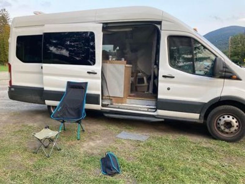 Picture 2/26 of a 2018 Ford Transit Passgr 350XLT LWB high roof partial conver for sale in Florence, Massachusetts