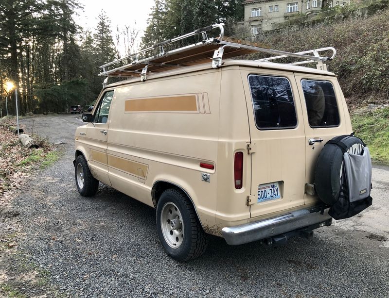 Picture 2/14 of a 1985 Ford E150 4-speed Manual Camper Van for sale in Portland, Oregon