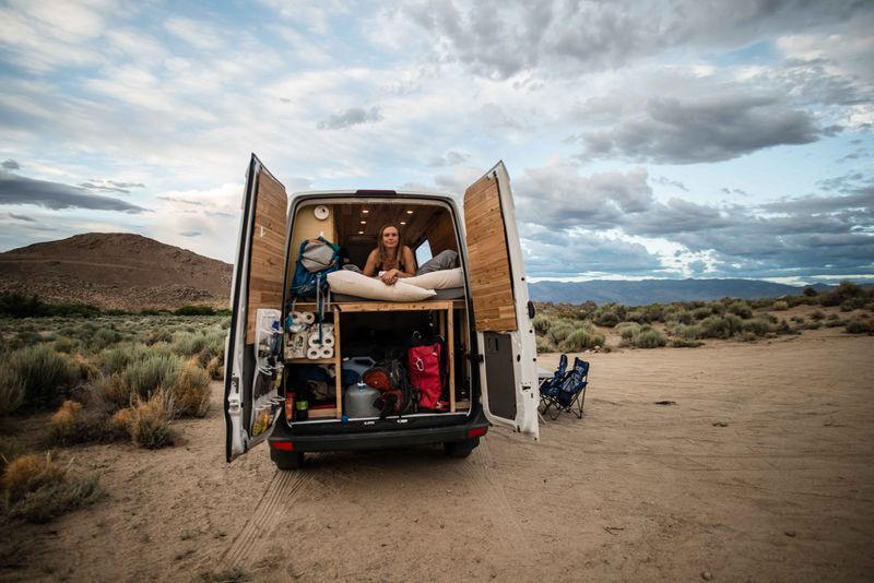 Picture 3/10 of a 2013 Mercedes Sprinter Camper Van – Off-Grid, Classic Design for sale in Salt Lake City, Utah