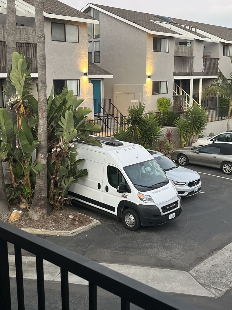 Picture 1/8 of a Conversion Camper Van (2019 Dodge Ram Promaster 2500) for sale in Carlsbad, California