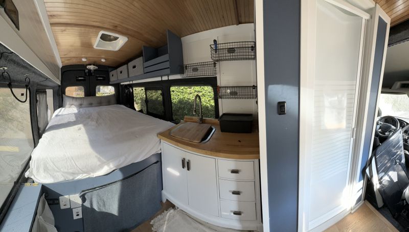 Picture 3/19 of a 2017 Ford Transit 350 HD High Roof Camper Van Wet Bath 84K m for sale in Studio City, California
