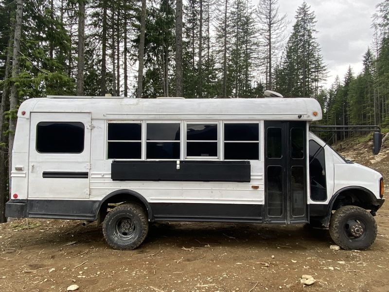 Picture 1/3 of a  4x4 Turbo Diesel Bus Lifted with 33” K02s for sale in Salt Lake City, Utah