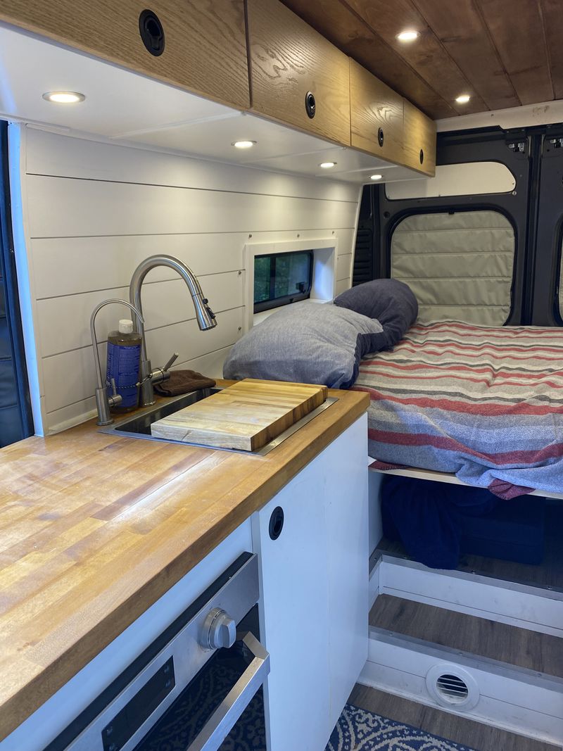 Picture 1/12 of a 2019 ram pro master 2500 high roof professional build out for sale in York, Maine