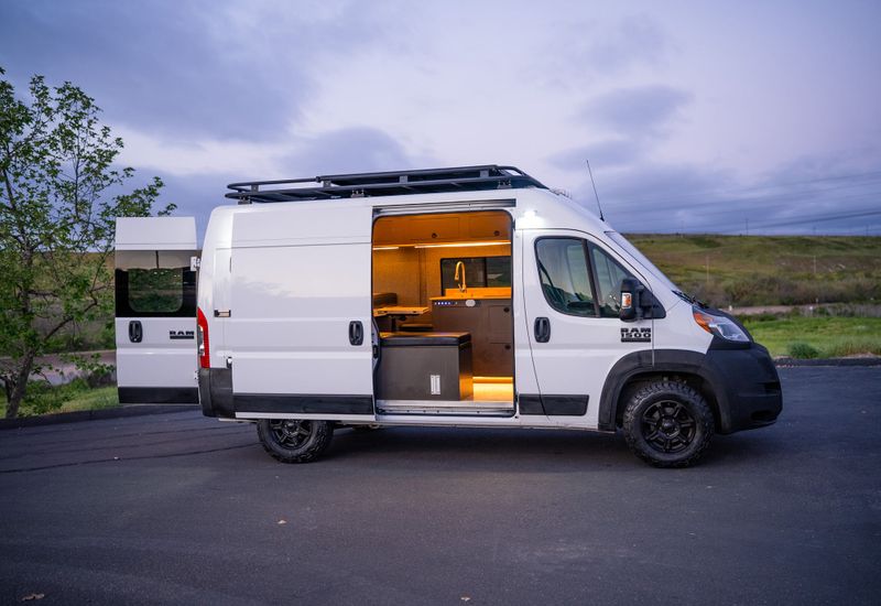 Picture 1/27 of a 2019 Ram ProMaster High Roof | 400Ah Victron Solar Camper Pr for sale in Oceanside, California