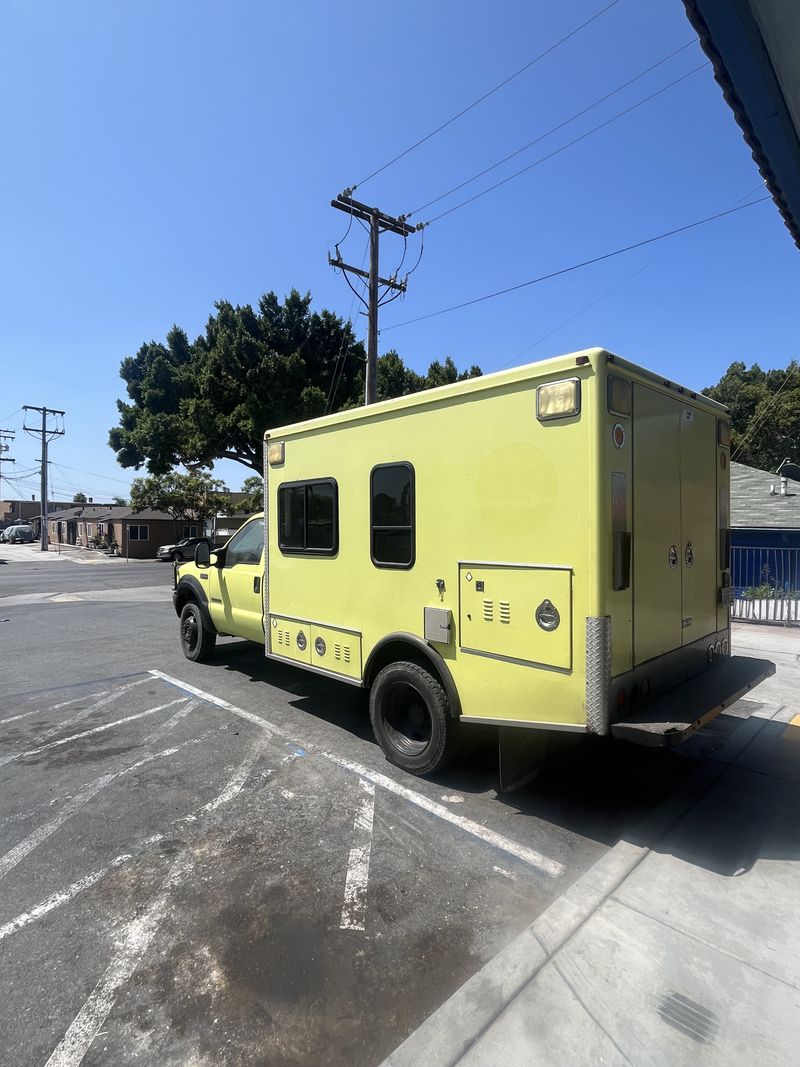 Picture 2/8 of a Rare 4x4 F550 7.3 Diesel Ambulance LOW MILES for sale in San Diego, California