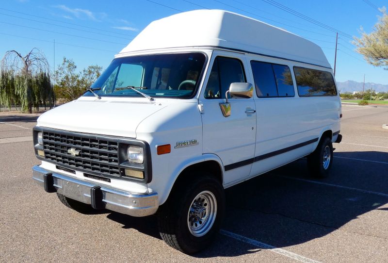 Chevy high sale top van