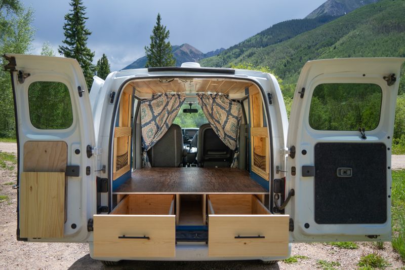 Picture 3/24 of a 2013 Nissan NV200 Mini Camper Van Good MPG! for sale in Basalt, Colorado