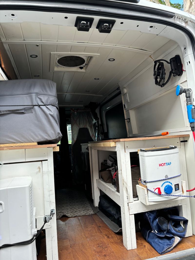 Picture 4/12 of a 2020 Ford transit 250 medium roof camper van built for sale in Miami, Florida