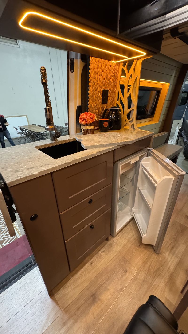Picture 4/16 of a 4x4 144 BBV Santa Monica PRO Sprinter van with Elevator bed for sale in Big Bear City, California