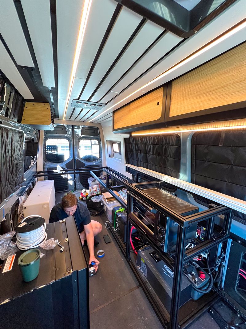 Picture 3/13 of a 23 Mercedes 170 AWD Adventure Van - Starlink, Owl Vans Kit for sale in Boulder, Colorado