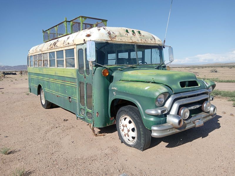 Picture 1/3 of a 1957 GMC bus carpenter edition for sale in Barstow, California