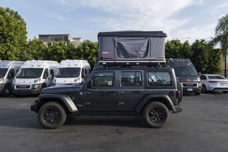 Picture 1/32 of a 2021 JEEP WRANGLER UNLIMITED SPORT S - WITH TENT  for sale in Las Vegas, Nevada