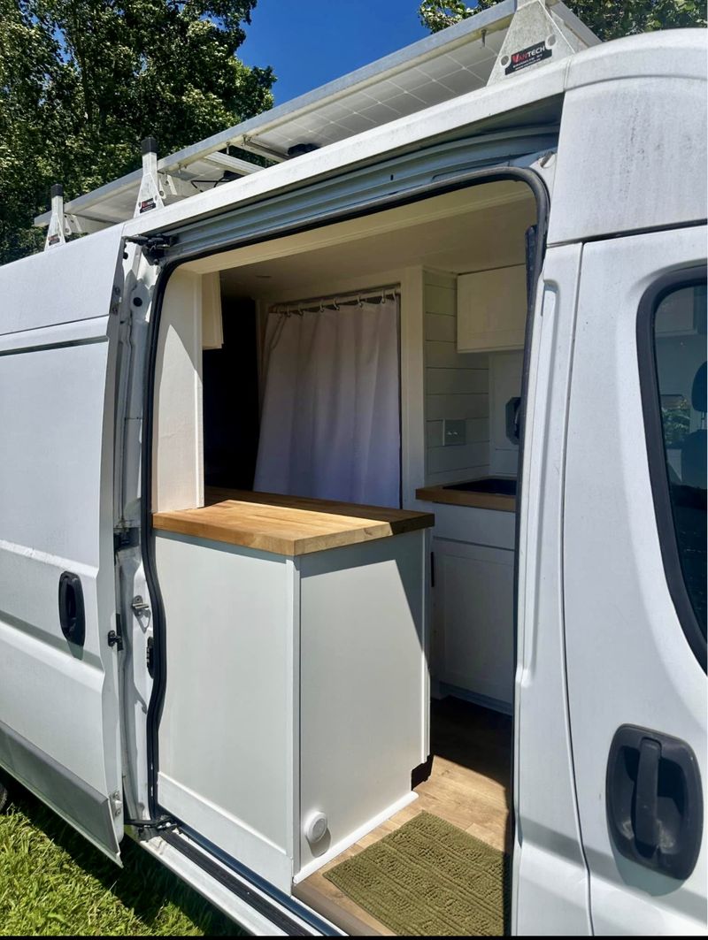 Picture 4/12 of a 2018 Ram ProMaster 3500 camper van - fully off - grid ready for sale in Burlington, North Carolina