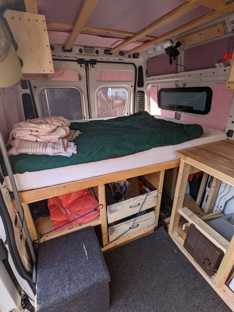 Picture 1/15 of a Semi Converted 2014 Ram Promaster 2500 136" High Roof for sale in Rochester, New York