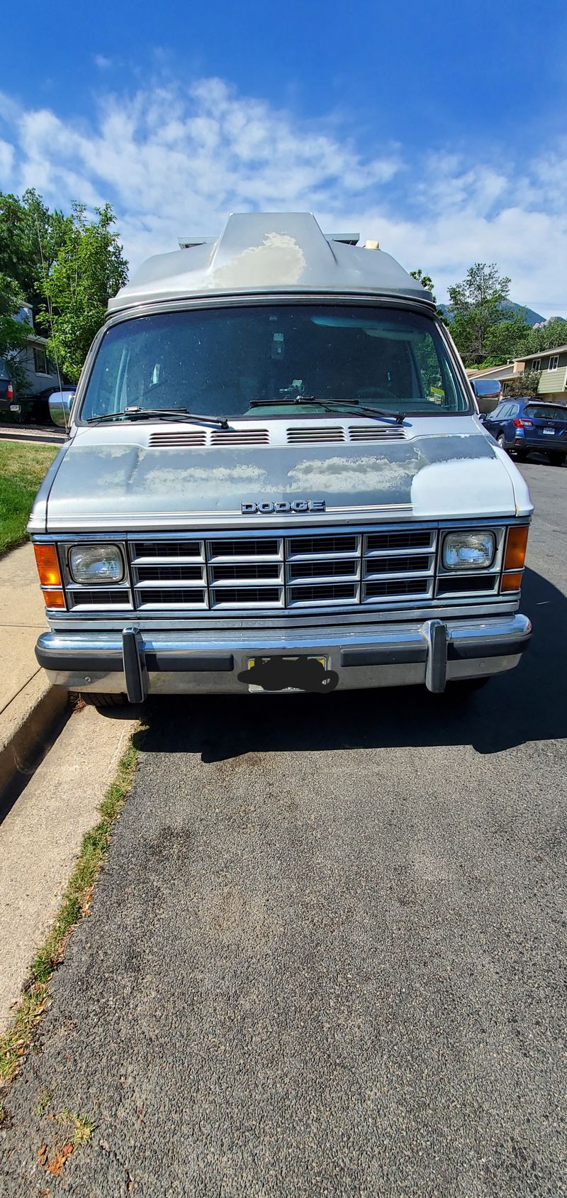 Picture 2/8 of a 92' Dodge B250 Camper (V8) *DROPPED PRICE* for sale in Boulder, Colorado