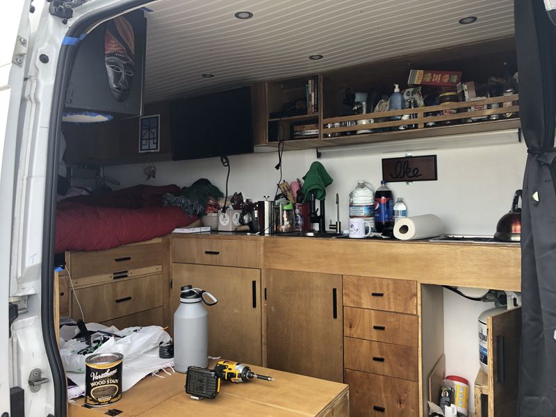 Picture 5/11 of a Selling a lived in Camper Van RAM PROMASTER 2500 High ROOF for sale in Vineland, New Jersey