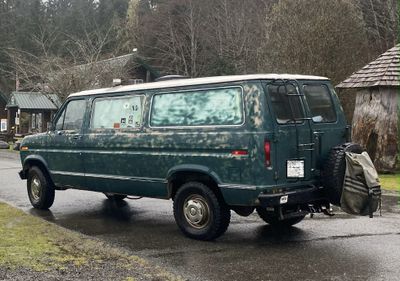 Photo of a Camper Van for sale: 1989 Ford E-350 Camper Van – Off-Grid Ready