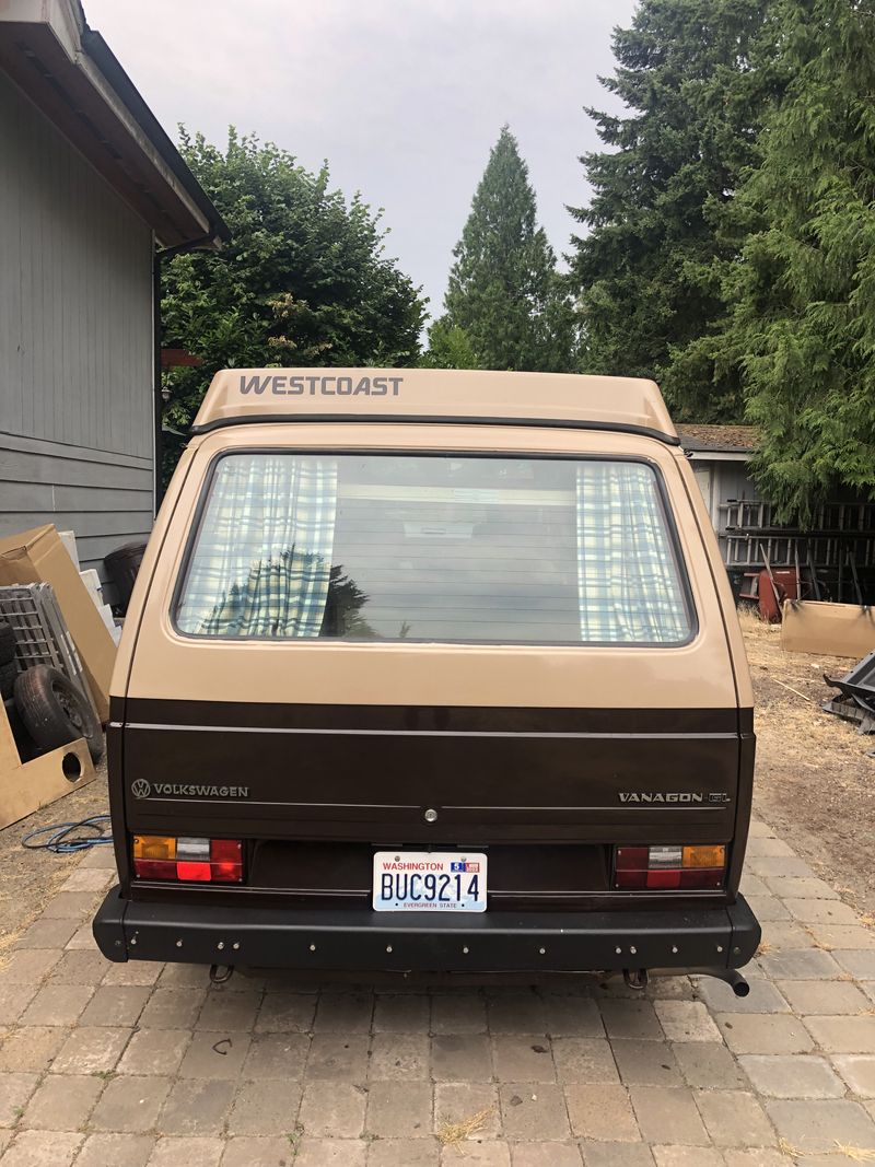 Picture 2/7 of a 1984 VW Vanagon Westfalia Wolfsburg Edition for sale in Seattle, Washington