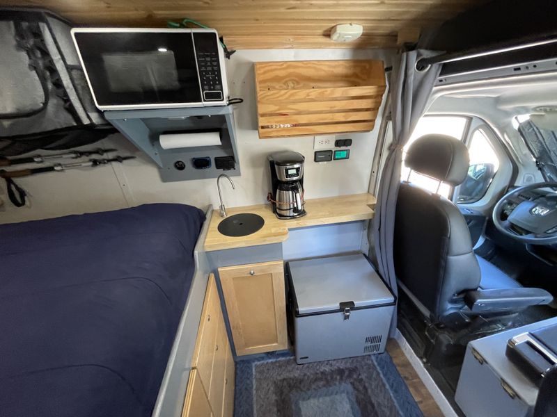 Camper Van For Sale: 2019 Ram ProMaster Campervan - Off-Grid Solar