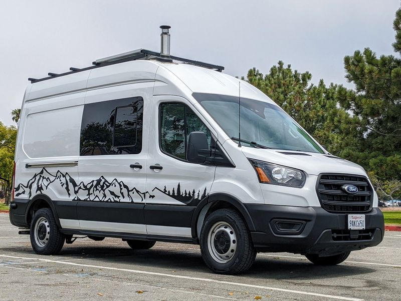 Picture 1/31 of a 2020 Ford Transit Camper Van, Wood stove, Off-grid w/ Solar for sale in San Diego, California