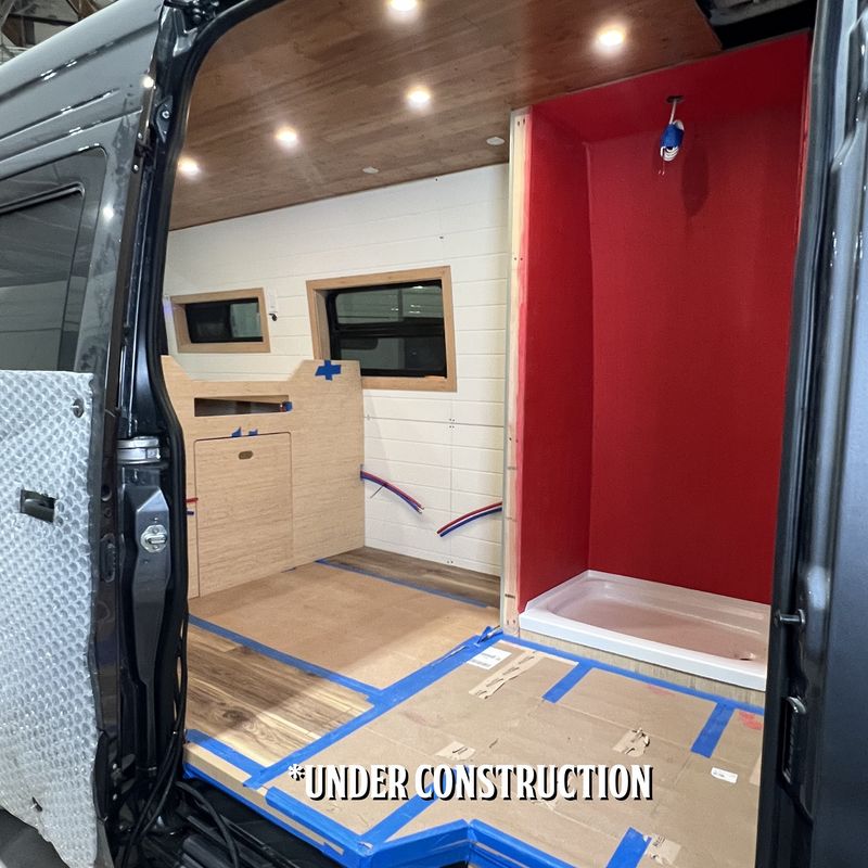 Picture 4/16 of a AWD New Mercedes Sprinter 170 Campervan with Indoor Shower! for sale in Rancho Cordova, California