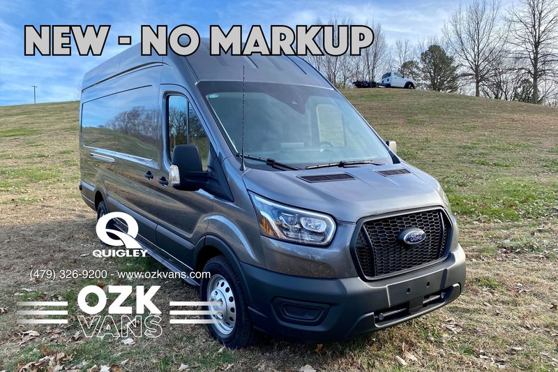 Picture 1/5 of a 2023 Carbonized Gray AWD Ford Transit 250 High-Roof EXT for sale in Fayetteville, Arkansas